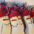 Red Hat Snowman Ornament