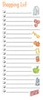 Shopping List - Large Notepad