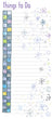 Things To Do - Large Notepad